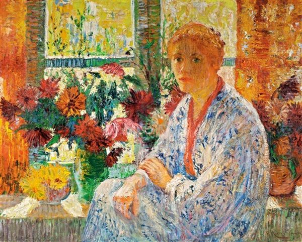 Femme Au Kimono - view 1