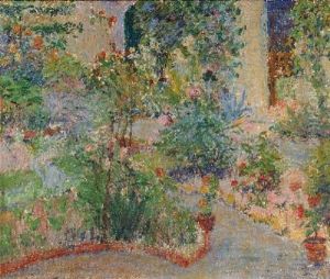 Jardin En Ete by Francis Morton-Johnson