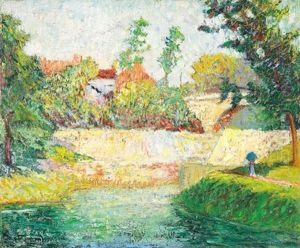Paysage A La Riviere Paysage A La Riviere
