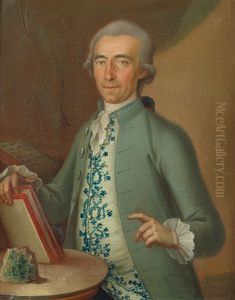 Bildnis Des Mineralogen Johann Von Leitner
