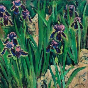 Schwertlilien by Kolo Moser