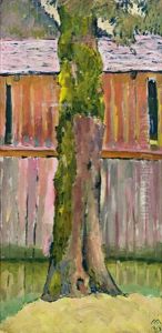 Baum Und Bootshaus (color Study)