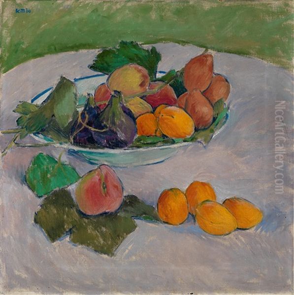 Stilleben Mit Fruchten Und Blattern - view 1
