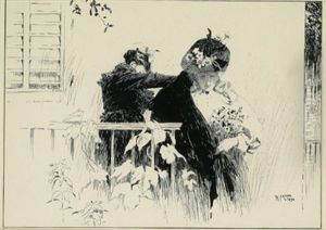 Ein Tuch Zum Ausgehen Wird Umgelegt by Kolo Moser