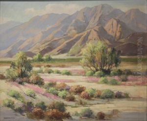 Painting by Walter Farrington Moses