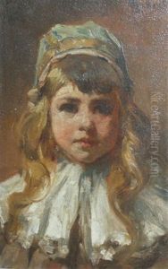 Portrait Of Ida by Gustave Henry Mosler