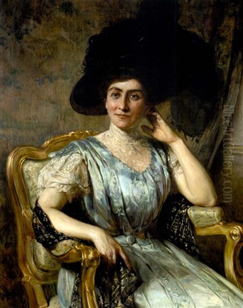 A Portrait Of Bertha Marx Adler - view 1
