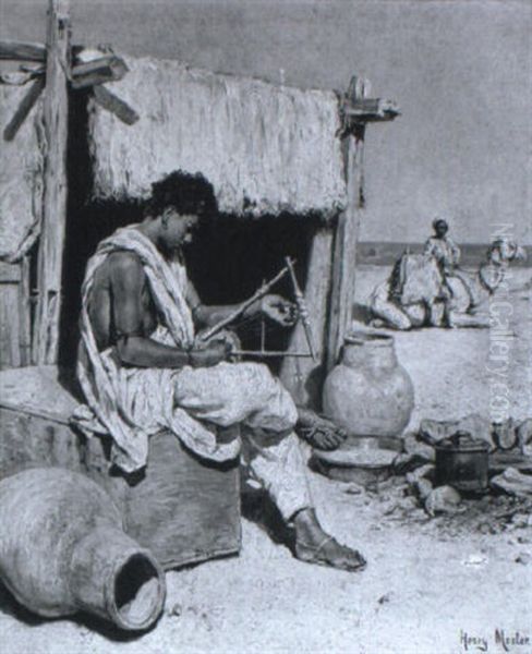 The Egyptian Musician - view 1