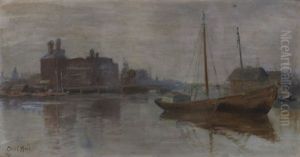 Harbor Scene Harbor Scene