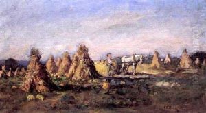 Harvesting, Quebec by Charles Eugene Moss