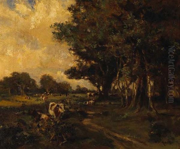 Cows In Pasture - view 1