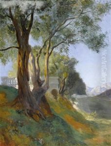 Sudlandische Landschaft by Alexis Mossa