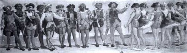 Le Char De La Lyre, Carnaval De Nice - view 1