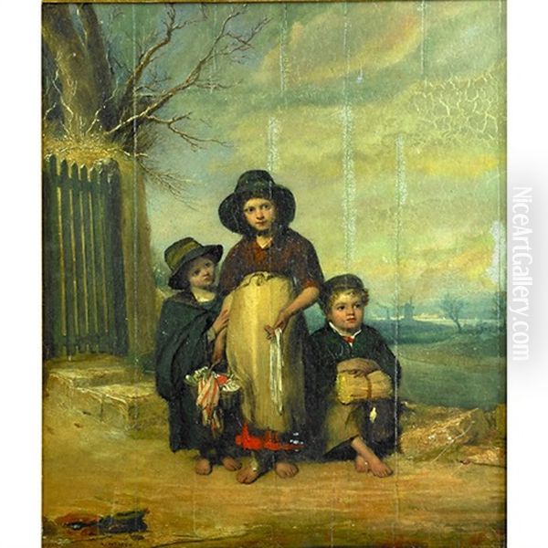 Children In A Landscape - view 1