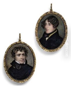Edward Carrington (+ Edmund Carrington, Verso) by Alexander Mosses