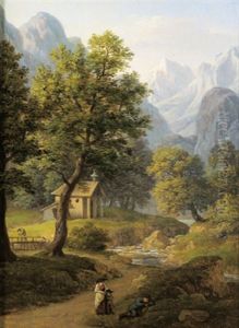Aus Berchtesgaden by Joseph Mossmer