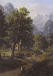 Aus Berchtesgaden by Joseph Mossmer