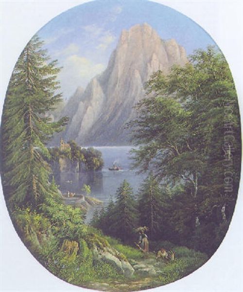 Blick Auf Den Traunsee Und Den Traunstein - view 1