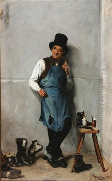 Portrait Of A Shoeshiner - view 1