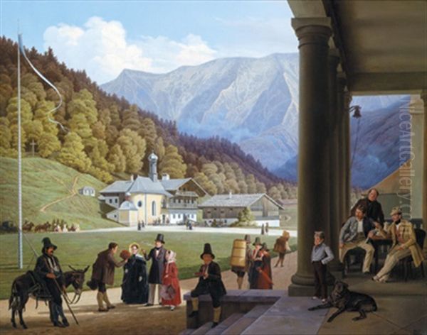 Wildbad Kreuth In Den Bayerischen Alpen - view 1