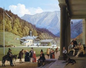 Wildbad Kreuth In Den Bayerischen Alpen