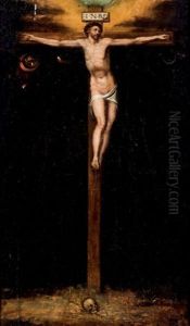 Crucificado by Gillis Mostaert the Elder