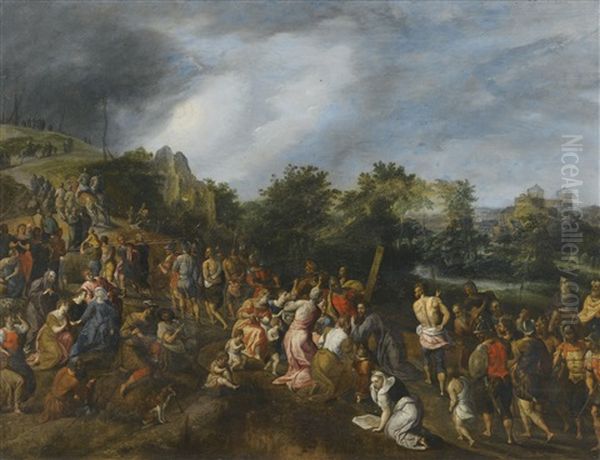 Christ On The Road To Calvary - view 1
