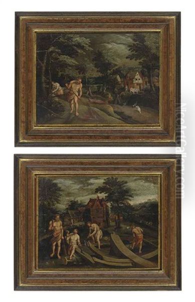 The Toil Of Man (+ The Building Of Noah's Ark; Pair) - view 1
