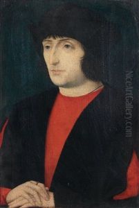 Portrait D'homme En Rouge
