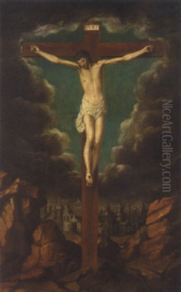 Christ On The Cross - view 1