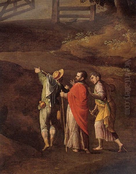 Christ On The Road To Emmaus - view 1