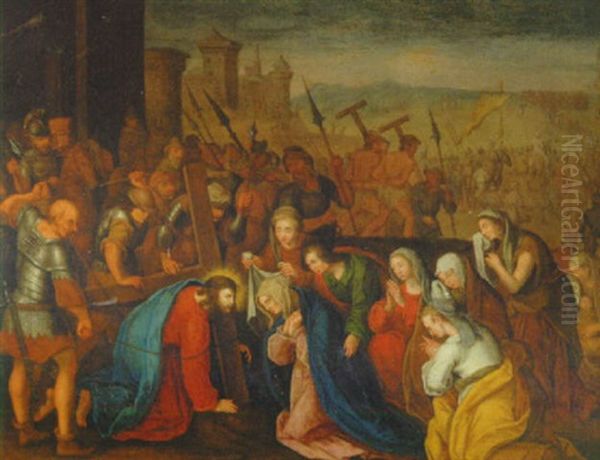 Christ On The Road To Calvary - view 1