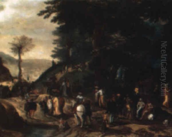 L'entree Du Christ A Jerusalem - view 1