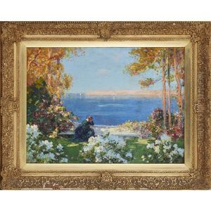 On The Terrace by Thomas Edwin Mostyn