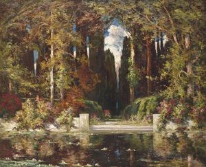 The Enchanted Garden by Thomas Edwin Mostyn