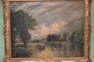 Stratford Church And The River Avon