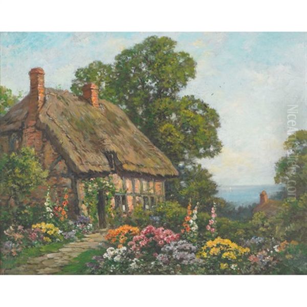 Thatched Tudor Seaside Cottage And Summer Garden - view 1