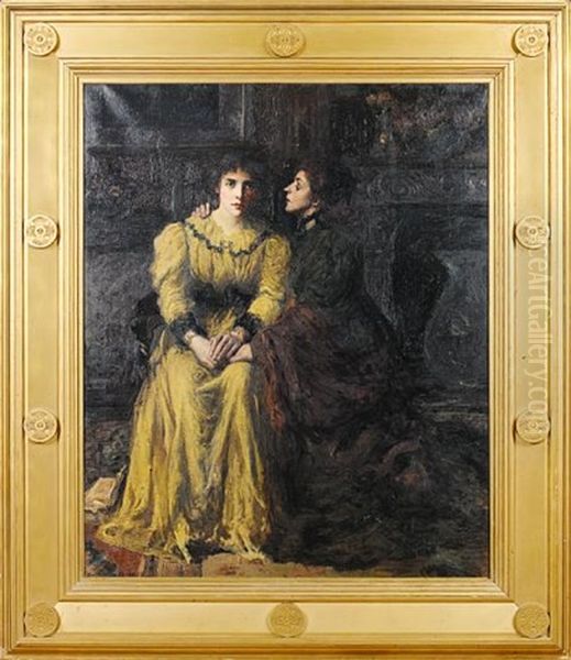 Two Ladies In An Interior - view 1