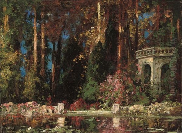 A Wooded Pond - view 1
