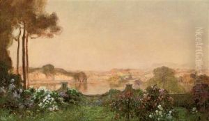 View From The Terrace by Thomas Edwin Mostyn