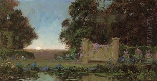 A Garden By Moonlight - view 1