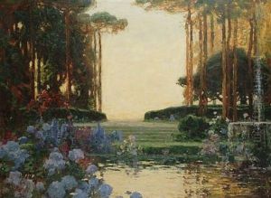 The Garden Of Romance by Thomas Edwin Mostyn