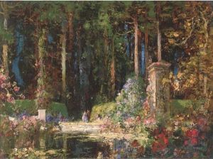 The Enchanted Garden by Thomas Edwin Mostyn