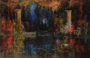 The Enchanted Garden by Thomas Edwin Mostyn