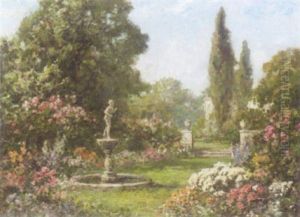 Garden Scene Garden Scene
