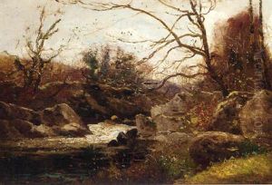 A Woodland Stream A Woodland Stream