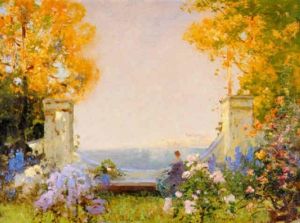 The Old Gate by Thomas Edwin Mostyn