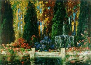 The Enchanted Garden by Thomas Edwin Mostyn