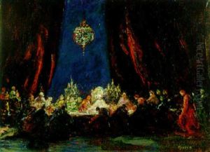 The Banquet by Thomas Edwin Mostyn