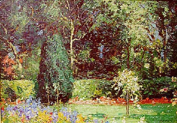 Sunlit Garden Study - view 1
